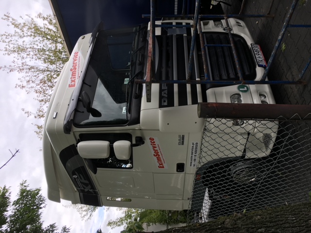 Ciągnik DAF XF EximService — kabina
